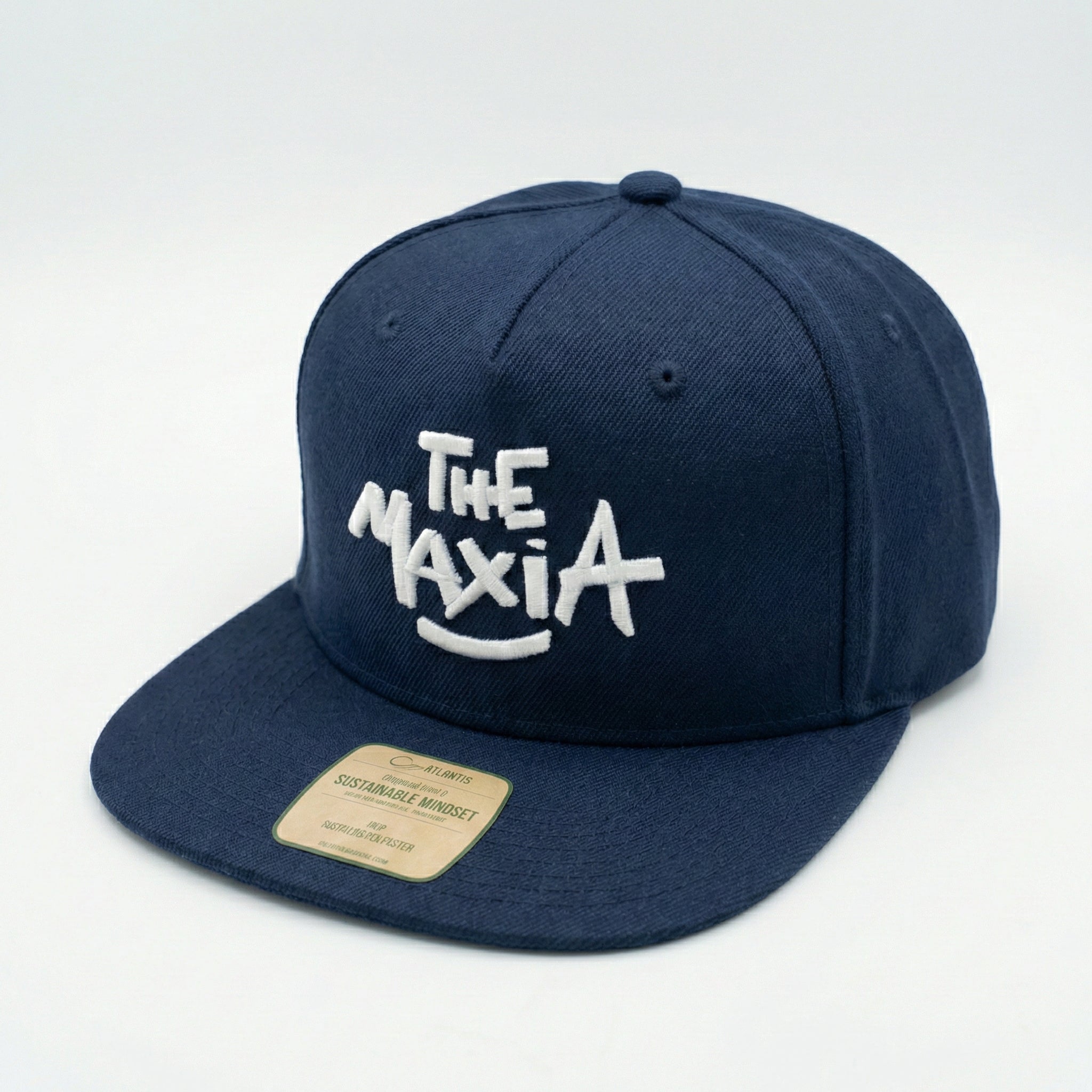 Casquette Brodée TheMaxiA Bleu Marine