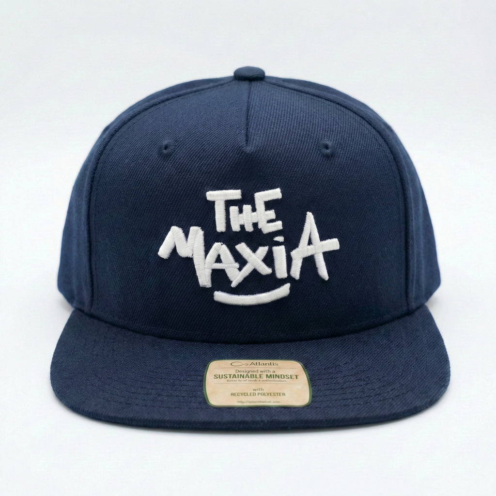 Casquette Brodée TheMaxiA Bleu Marine